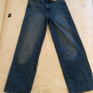 Levis original wide leg jeans